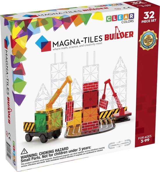 Magna-Tiles | Builder 32 Stuks Set