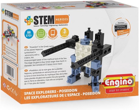 Engino Stem Heroes Space Explorers - Poseidon