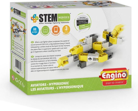 Engino Stem Heroes Hypersonic - Bouwstenen Engion