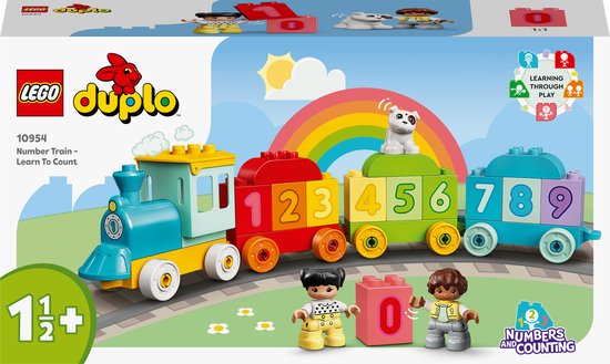 LEGO DUPLO Getallentrein Educatief Speelgoed voor Peuters 10954