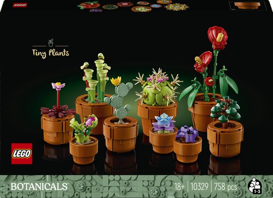 LEGO Icons Miniplantjes - Botanical Collection - 10329