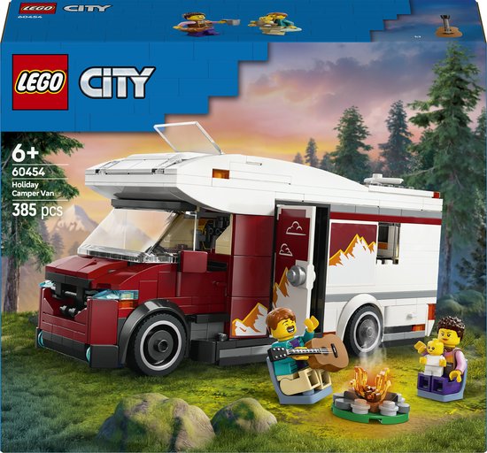 LEGO City Avontuurlijke camper Voertuig Speelgoed voor Kinderen vanaf 6 jaar 60454