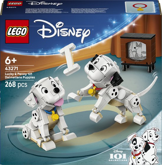 LEGO® Disney Lucky en Penny uit 101 Dalmatiërs - 43271