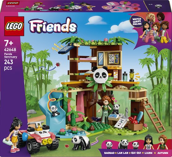 LEGO® Friends De Pandaopvang, Bouwset, Speelgoed - 42648
