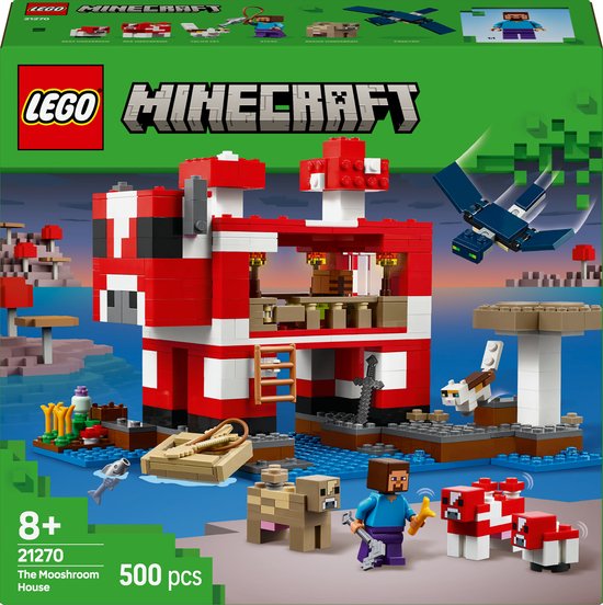 LEGO Minecraft Het Mooshroom huis - 21270