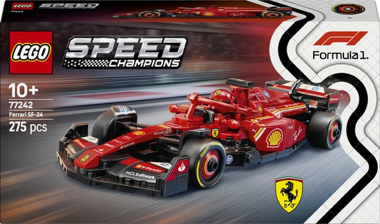 LEGO Speed Champions Ferrari SF-24 F1 Racewagen Set - 77242