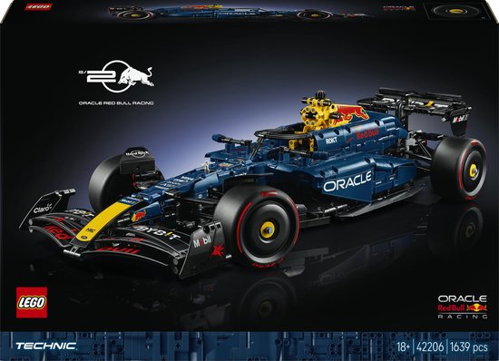LEGO Technic Oracle Red Bull Racing RB20 F1 auto Bouwpakket voor Volwassenen 42206