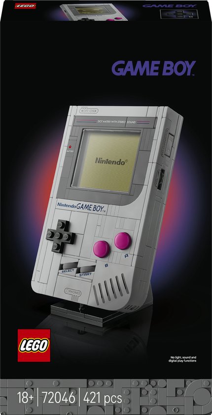 LEGO Game Boy Bouwpakket voor Volwassenen - 72046
