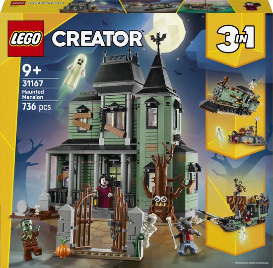 LEGO® Creator 3in1 Spookhuis - 31167