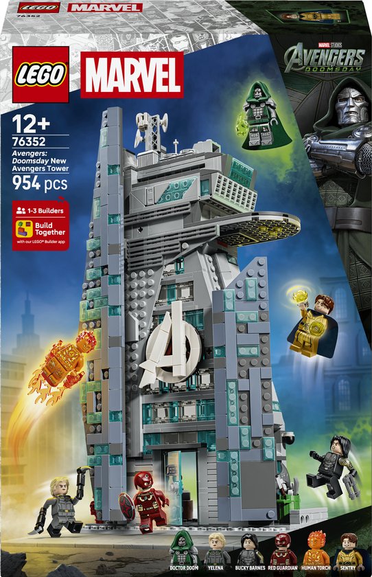 LEGO ǀ Marvel Avengers: Doomsday Nieuwe Avengers Toren Speelgoed voor Kinderen en Tieners 76352
