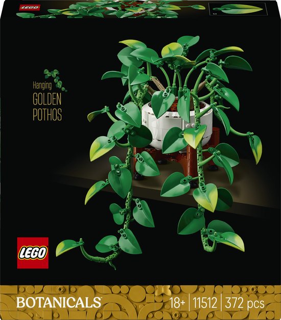 LEGO Botanicals Hangende Drakenklimop Planten Bouwpakket voor Volwassenen - 11512