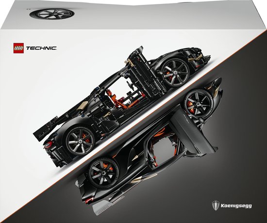 LEGO® Technic Koenigsegg Sadair's Spear Megacar - Technische Bouwset voor Volwassenen - 42232