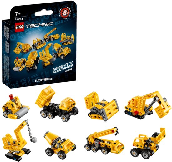 LEGO® Technic Machtige Machines - Verrassingsdoosje met Bouwspeelgoed - Voertuigen om te Verzamelen - 42233