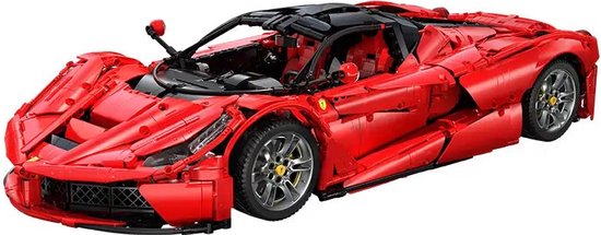 CadaBricks C61505W La Ferrari Hypercar mega bouwset | City fast champions adventure | Creator and classic motor bouwpakket | Technic speelgoed ideas voor volwassenen | Icons furious speed f1 auto geschikt voor Lego | Bouwdoos met 4739 bloks