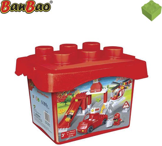 BanBao Young Ones Brandweer Bouwset - 9638